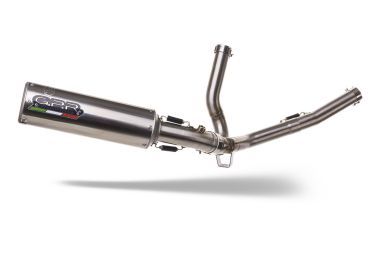 Pot echappement compatible avec Suzuki V-Strom DL650 2017-2020, M3 Inox , Système demi complet homologué,pas légal pour les marchés européens, y compris db killer amovible 