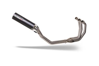 Pot echappement compatible avec Triumph Tiger Sport 660 2022-2024, M3 Poppy , Pot échappement complet, non légal pour les pays de l'UE, avec db killer amovible 