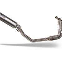 Pot echappement compatible avec Triumph Daytona 660 2023-2025, M3 Inox , Pot échappement complet, non légal pour les pays de l'UE, avec db killer amovible 