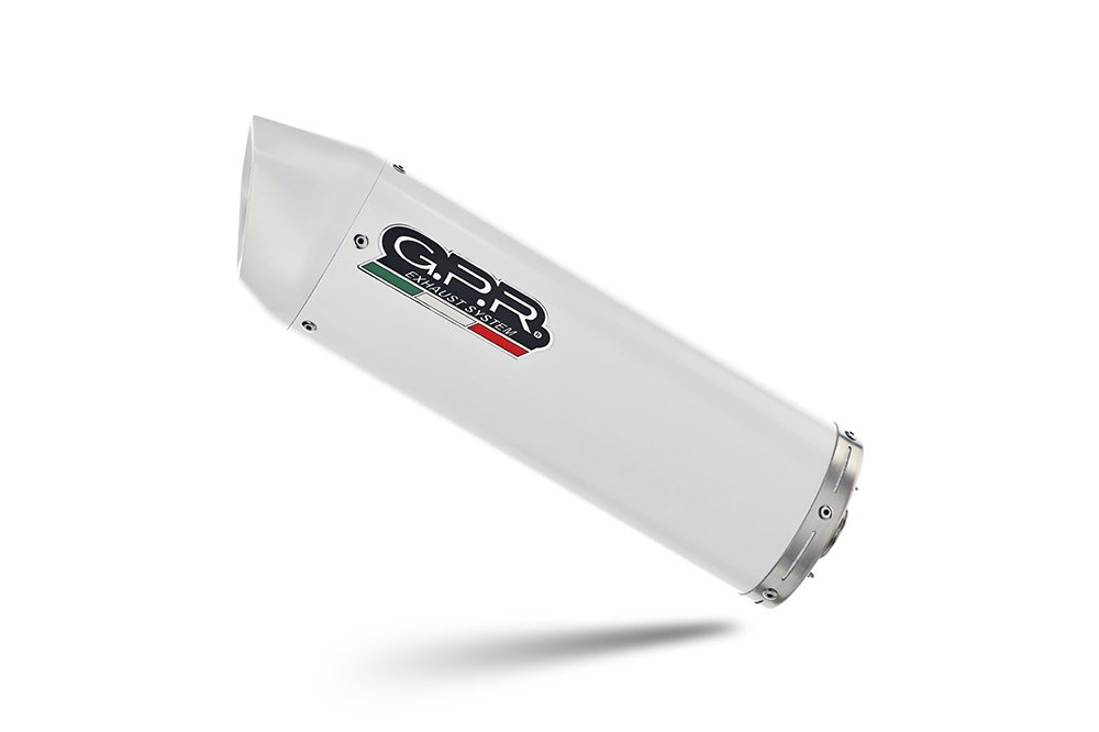 Pot echappement compatible avec Keeway Rkf 125 2021-2023, Albus Ceramic, Pot échappement complet, non légal pour les pays de l'UE, avec db killer amovible 