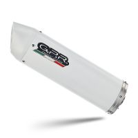 Pot echappement compatible avec Keeway Rkf 125 2021-2023, Albus Ceramic, Pot échappement complet, non légal pour les pays de l'UE, avec db killer amovible 