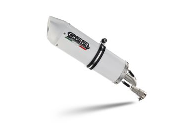Pot echappement compatible avec Ajp PR 5 2015-2018, Albus Ceramic, Échappement légal, homologué,silencieux avec db killer amovible et tuyau de liaison spécifique 