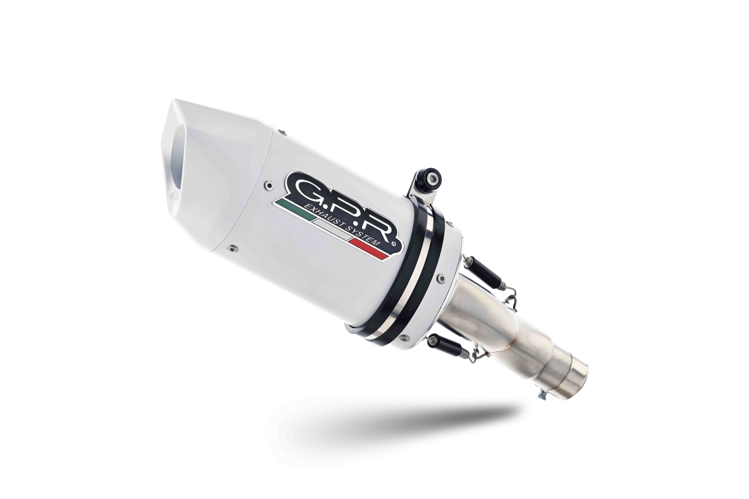 Pot echappement compatible avec Suzuki Gsx-S 1000 GT 2015-2016, Albus Ceramic, Échappement légal, homologué,silencieux avec db killer amovible et tuyau de liaison spécifique 