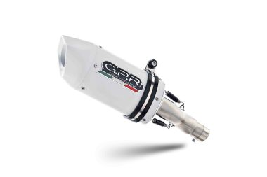 Pot echappement compatible avec Suzuki Gsx-S 1000 2015-2016, Albus Ceramic, Échappement légal, homologué,silencieux avec db killer amovible et tuyau de liaison spécifique 
