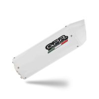 Pot echappement compatible avec Moto Guzzi V85 TT 2021-2024, Albus Evo4, Échappement légal, homologué,silencieux avec db killer amovible et tuyau de liaison spécifique 