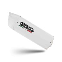 Pot echappement compatible avec Yamaha Mt-07 2014-2016, Albus Ceramic, Homologué et légal, système d'échappement complet, avec db killer amovible 
