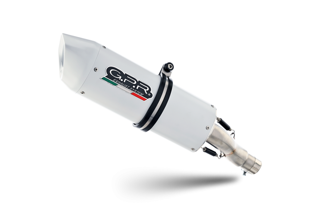 Pot echappement compatible avec Kawasaki Z 650 2021-2022, Albus Evo4, Pot échappement complet, non légal pour les pays de l'UE, avec db killer amovible 