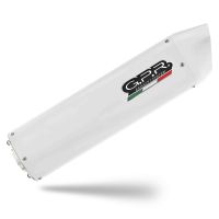 Pot echappement compatible avec Kawasaki ZX-10R 2006-2007, Albus Ceramic, Paire de pot d'échappement homologuées, montage avec brides spécifiques, livrées avec db killers amovible 