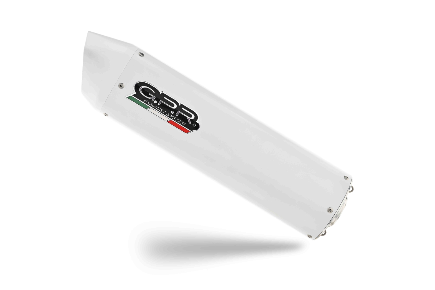 Pot echappement compatible avec Can Am Spyder 1000 Rs -RSs 2013-2016, Albus Ceramic, Échappement légal, homologué,silencieux avec db killer amovible et tuyau de liaison spécifique 