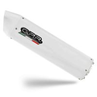 Pot echappement compatible avec Can Am Spyder 1000 Rs -RSs 2013-2016, Albus Ceramic, Échappement légal, homologué,silencieux avec db killer amovible et tuyau de liaison spécifique 