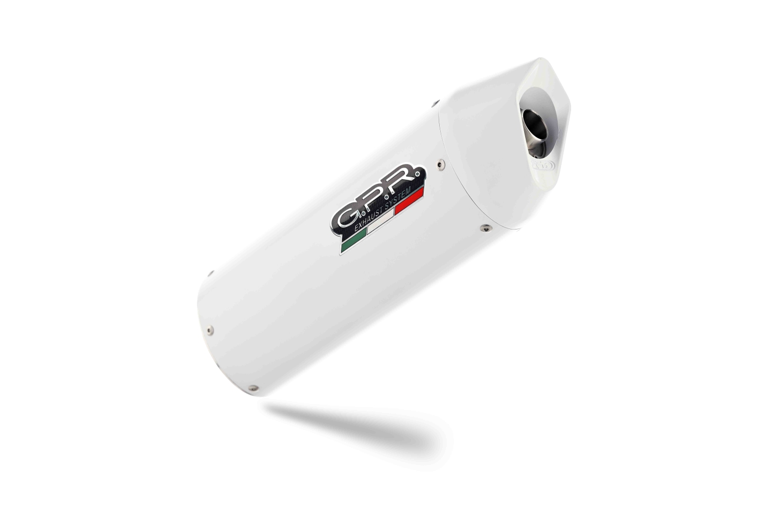 Pot echappement compatible avec Bmw R 1200 R 2006-2010, Albus Ceramic, Échappement légal, homologué,silencieux avec db killer amovible et tuyau de liaison spécifique 