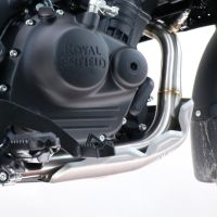 Pot echappement compatible avec Royal Enfield Himalayan 450 2024-2025, Decatalizzatore, Suppresseur de cataliseu, décatalyseurr, article sans homologation 