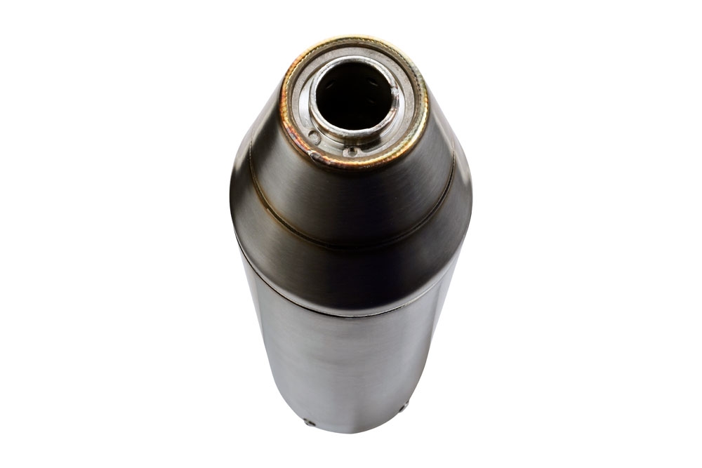 Pot echappement compatible avec Aeon Motobionics 2007-2021, Deeptone Atv, Homologué et légal, système d'échappement complet, avec db killer amovible 