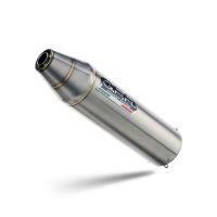 Pot echappement compatible avec Aeon Motobionics 2007-2021, Deeptone Atv, Homologué et légal, système d'échappement complet, avec db killer amovible 