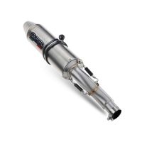 Pot echappement compatible avec Aeon Motobionics 2007-2021, Deeptone Atv, Homologué et légal, système d'échappement complet, avec db killer amovible 