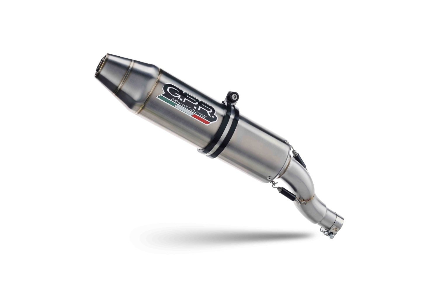 Pot echappement compatible avec Aeon Motobionics 2007-2021, Deeptone Atv, Homologué et légal, système d'échappement complet, avec db killer amovible 