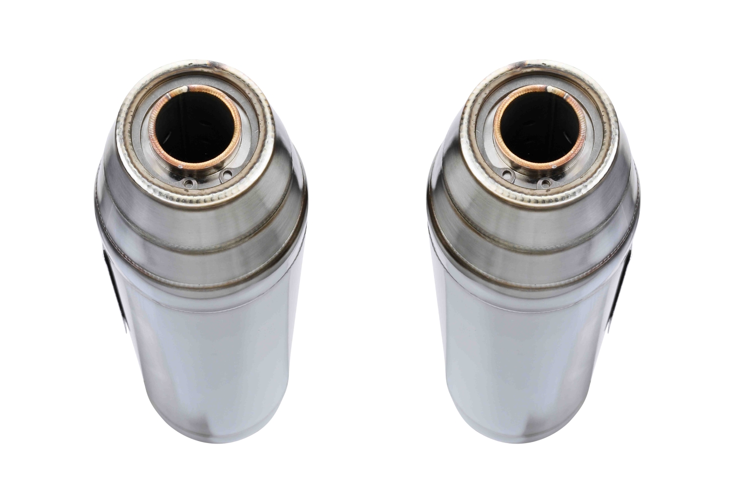 Pot echappement compatible avec Triumph Street Twin 900 2020-2021, Deeptone Inox, Paire de pot d'échappement homologuées, livrées avec db killer amovible et raccords spécifiques 