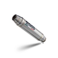 Pot echappement compatible avec Bmw G 310 R 2022-2024, Deeptone Inox, Pot échappement complet, non légal pour les pays de l'UE, avec db killer amovible 