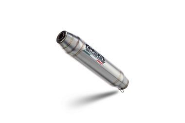 Pot echappement compatible avec Kawasaki KLX 110 / 110 L 2003-2025, Deeptone Inox, Pot d'échappement complet racing, compris de collecteur et db killer amovible, sans homologation 
