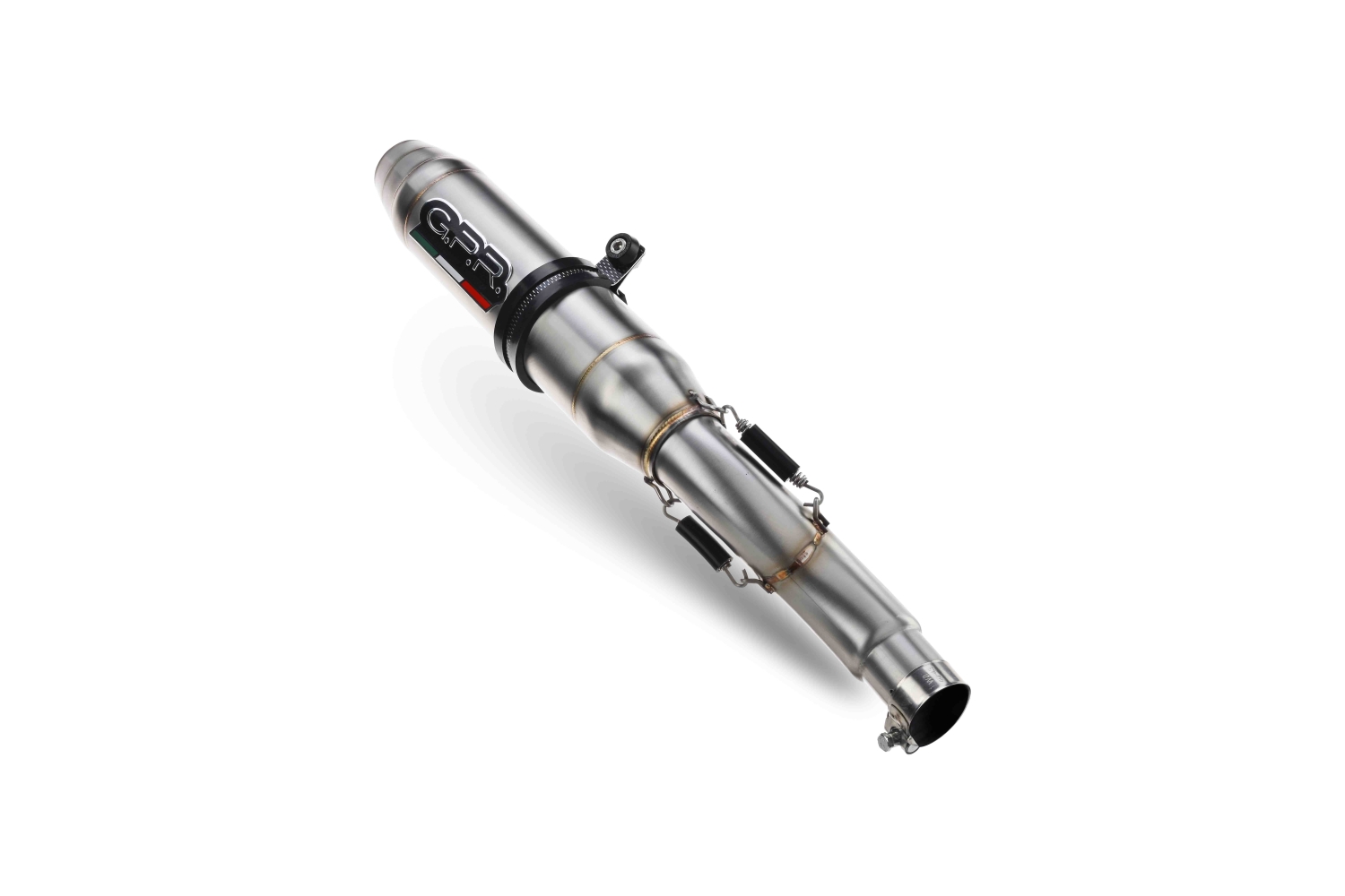 Pot echappement compatible avec Kawasaki Z 900 E 2017-2020, Deeptone Inox, Échappement légal, homologué,silencieux avec db killer amovible et tuyau de liaison spécifique 