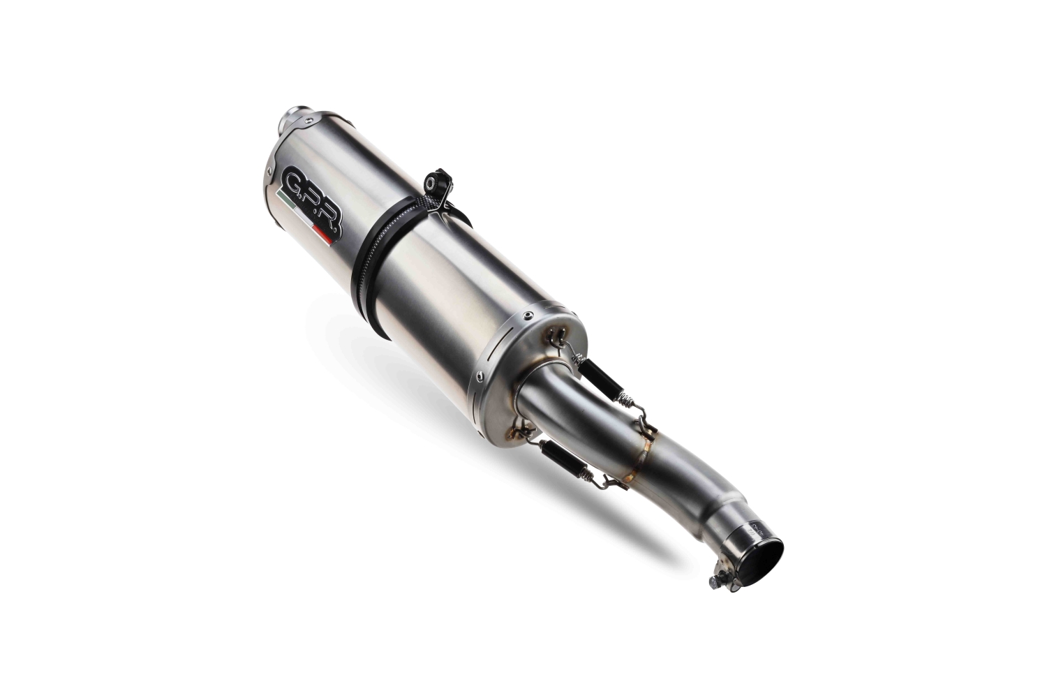Pot echappement compatible avec Aprilia Tuareg 660 2021-2024, Dual Inox, Échappement légal, homologué,silencieux avec db killer amovible et tuyau de liaison spécifique 
