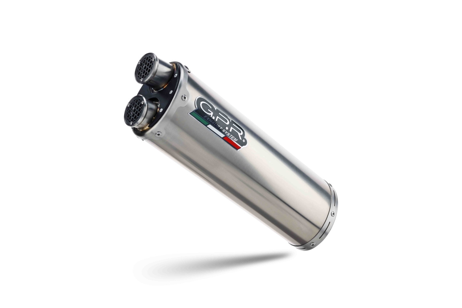 Pot echappement compatible avec Aprilia Tuareg 660 2021-2024, Dual Inox, Échappement légal, homologué,silencieux avec db killer amovible et tuyau de liaison spécifique 