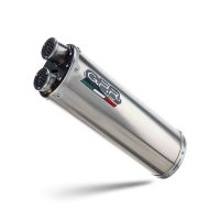 Pot echappement compatible avec Aprilia Tuareg 660 2021-2024, Dual Inox, Échappement légal, homologué,silencieux avec db killer amovible et tuyau de liaison spécifique 