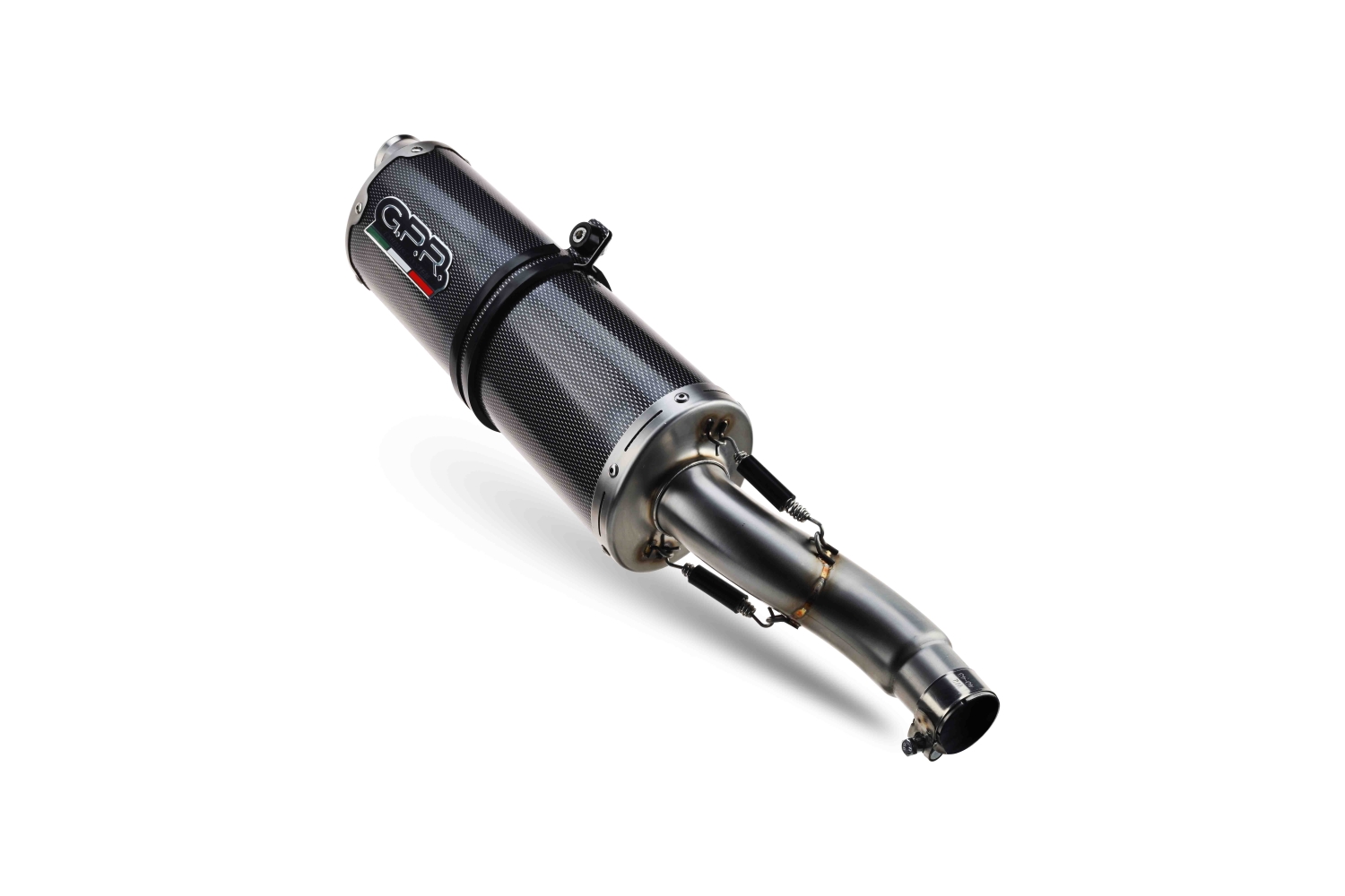 Pot echappement compatible avec Bmw R 1250 R -Rs 2021-2024, Dual Poppy, Échappement légal, homologué,silencieux avec db killer amovible et tuyau de liaison spécifique 