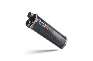 Pot echappement compatible avec Yamaha Tenere 700 2019-2020, Dual Poppy, Échappement légal, homologué,silencieux avec db killer amovible et tuyau de liaison spécifique 