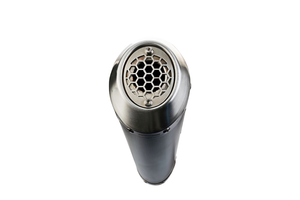 Pot echappement compatible avec Aeon Elite 2010-2016, Evo4 Road, Homologué et légal, système d'échappement complet, avec db killer amovible 
