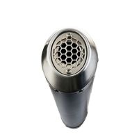 Pot echappement compatible avec Aeon Elite 2010-2016, Evo4 Road, Homologué et légal, système d'échappement complet, avec db killer amovible 