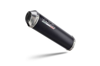 Pot echappement compatible avec Aprilia Srv 850 2013-2014, Evo4 Road, Pot échappement homologué et légal, silencieux avec mi-collecteur y db killer amovible 