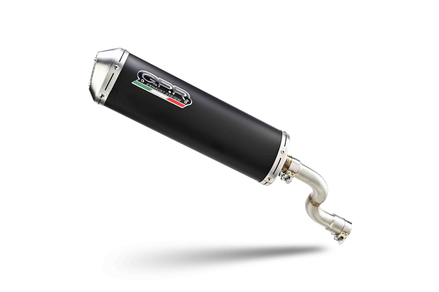 Pot echappement compatible avec Aeon Elite 2010-2016, Evo4 Road, Homologué et légal, système d'échappement complet, avec db killer amovible 