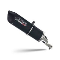 Pot echappement compatible avec Aprilia Rx 125 2018-2020, Furore Evo4 Nero, Échappement légal, homologué,silencieux avec db killer amovible et tuyau de liaison spécifique 