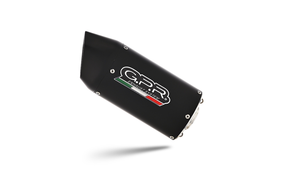 Pot echappement compatible avec Ktm Duke 125 2021-2023, Furore Evo4 Nero, Échappement légal, homologué,silencieux avec db killer amovible et tuyau de liaison spécifique 