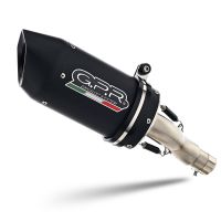 Pot echappement compatible avec Ktm Duke 390 2021-2024, Furore Evo4 Nero, Échappement légal, homologué,silencieux avec db killer amovible et tuyau de liaison spécifique 