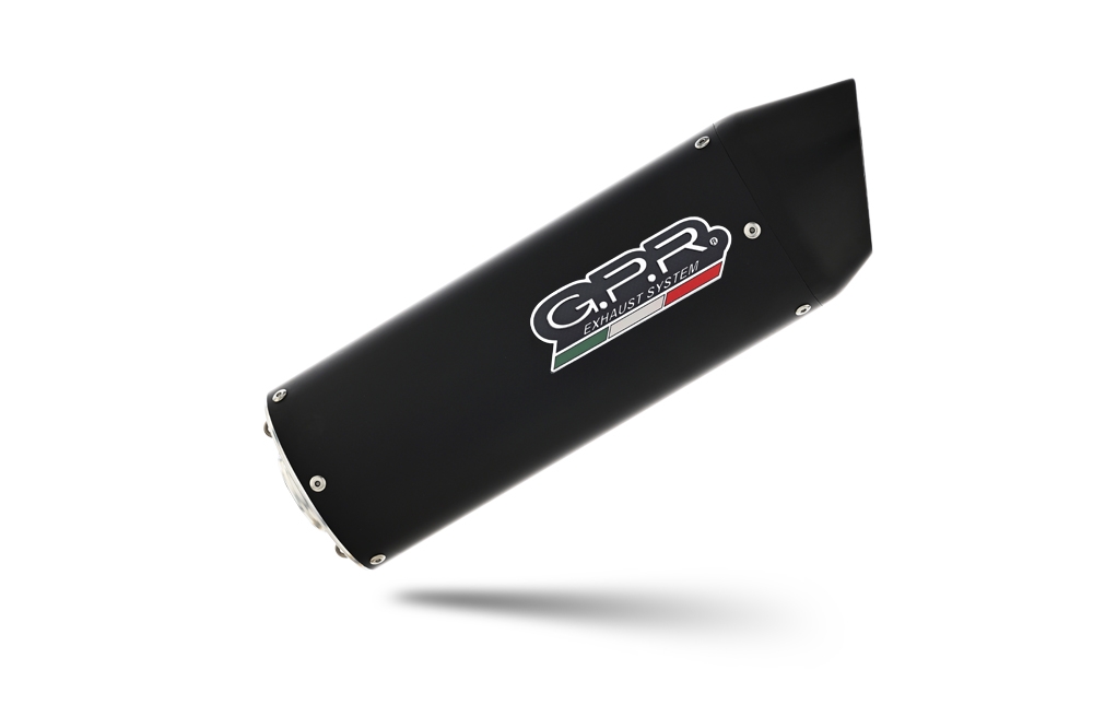 Pot echappement compatible avec Bmw R 1200 R 2006-2010, Furore Nero, Échappement légal, homologué,silencieux avec db killer amovible et tuyau de liaison spécifique 
