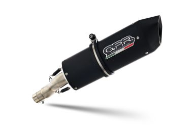 Pot echappement compatible avec Bmw F 650 Gs 2000-2003, Furore Nero, Échappement légal, homologué,silencieux avec db killer amovible et tuyau de liaison spécifique 
