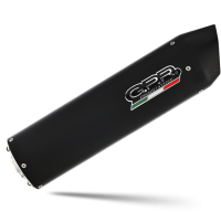 Pot echappement compatible avec Bmw R 1200 Gs -Adventure 2010-2012, Furore Nero, Homologué et légal, système d'échappement complet, avec db killer amovible 