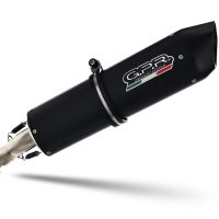 Pot echappement compatible avec Bmw F 650 Gs Twin 2008-2018, Furore Nero, Échappement légal, homologué,silencieux avec db killer amovible et tuyau de liaison spécifique 