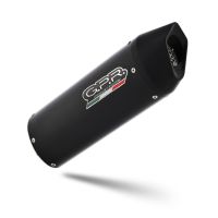 Pot echappement compatible avec Moto Guzzi V85 TT 2019-2020, Furore Evo4 Nero, Échappement légal, homologué,silencieux avec db killer amovible et tuyau de liaison spécifique 