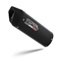 Pot echappement compatible avec Bmw F 850 Gs -Adventure 2018-2020, Furore Evo4 Nero, Échappement légal, homologué,silencieux avec db killer amovible et tuyau de liaison spécifique 