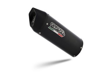 Pot echappement compatible avec Suzuki Sv 650 A 2021-2025, Furore Evo4 Nero, Échappement légal, homologué,silencieux avec db killer amovible et tuyau de liaison spécifique 