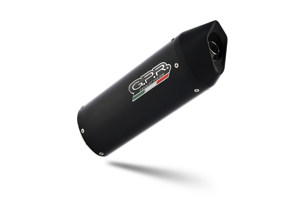 Pot echappement compatible avec Bmw R 1200 R 2006-2010, Furore Nero, Échappement légal, homologué,silencieux avec db killer amovible et tuyau de liaison spécifique 