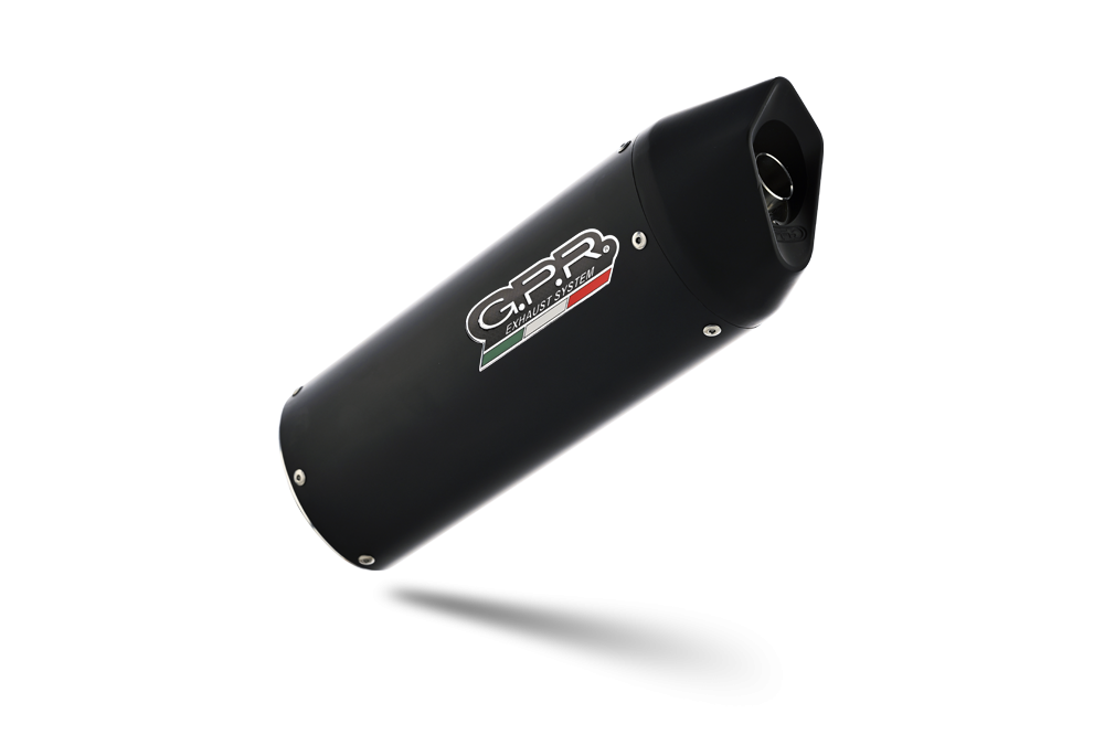 Pot echappement compatible avec Ktm Enduro 690 R 2007-2016, Furore Nero, Homologué et légal, système d'échappement complet, avec db killer amovible 