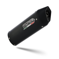 Pot echappement compatible avec Ktm Enduro 690 R 2007-2016, Furore Nero, Homologué et légal, système d'échappement complet, avec db killer amovible 