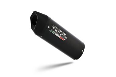 Pot echappement compatible avec Honda Msx - Grom 125 2021-2023, Furore Nero, Pot echappement racing, ligne complet, fourni avec collecteur spécifique, article sans homologation 