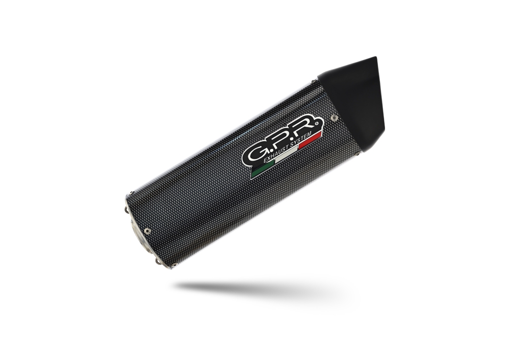 Pot echappement compatible avec Husqvarna Supermoto 701 USA Market only 2021-2024, Furore Evo4 Poppy, Pot Echappement homologué pour les marchés non européens 