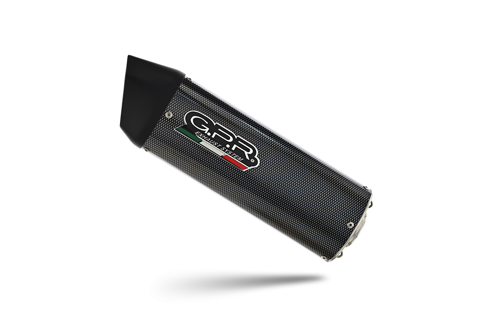 Pot echappement compatible avec Kawasaki Ninja 650 2023-2024, Furore Evo4 Poppy, Pot échappement complet, non légal pour les pays de l'UE, avec db killer amovible 