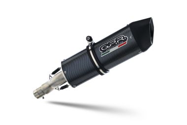 Pot echappement compatible avec Bmw R 1200 St -Rt 2003-2008, Furore Poppy, Échappement légal, homologué,silencieux avec db killer amovible et tuyau de liaison spécifique 